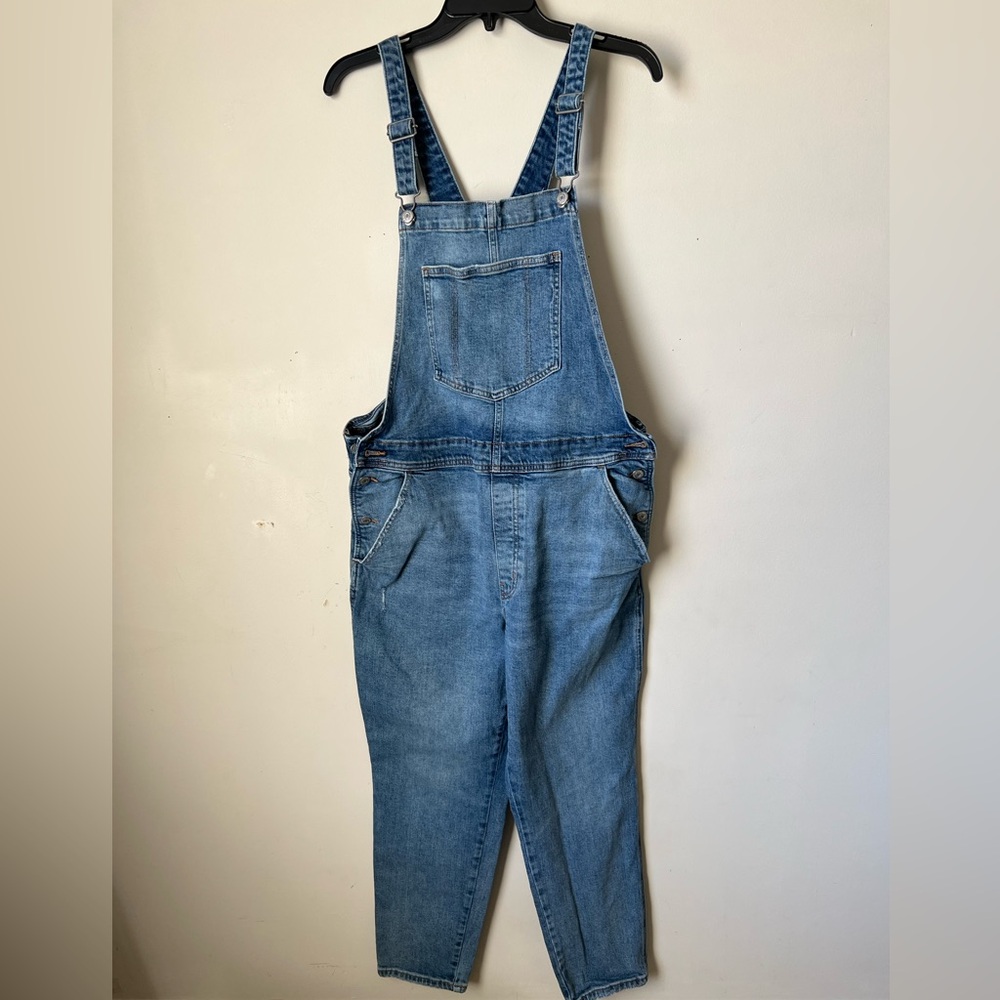 Old Navy Blue Denim Women Jeans Overalls